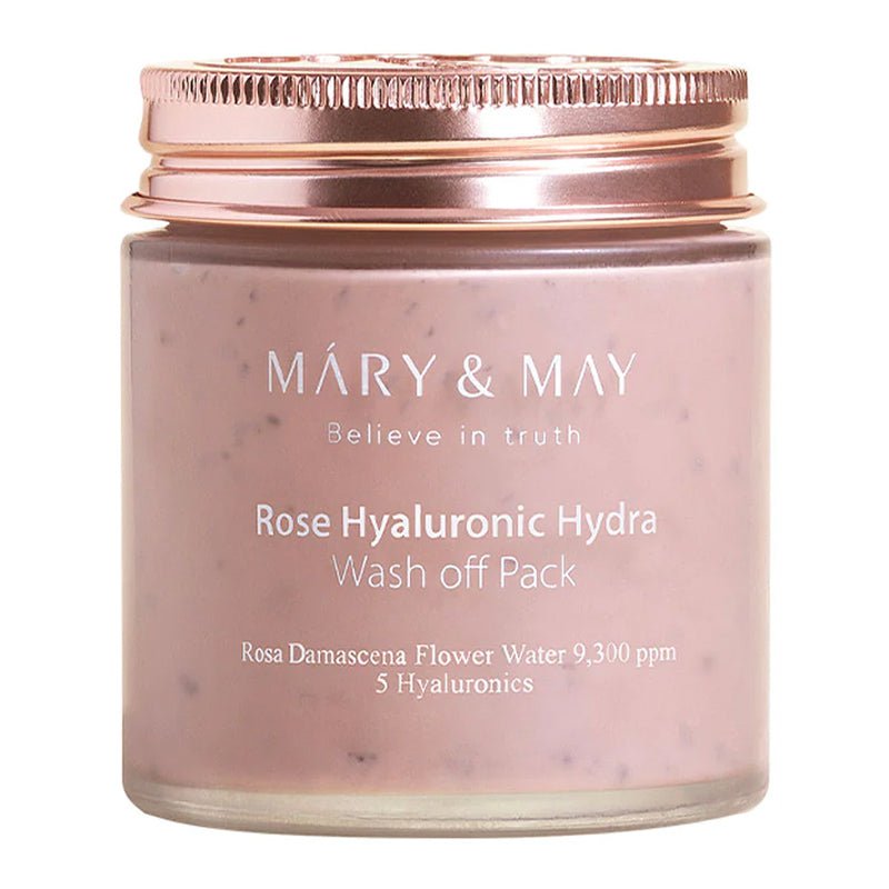 Mary & May. Rose Hyaluronic Hydra Wash Off Pack 125g