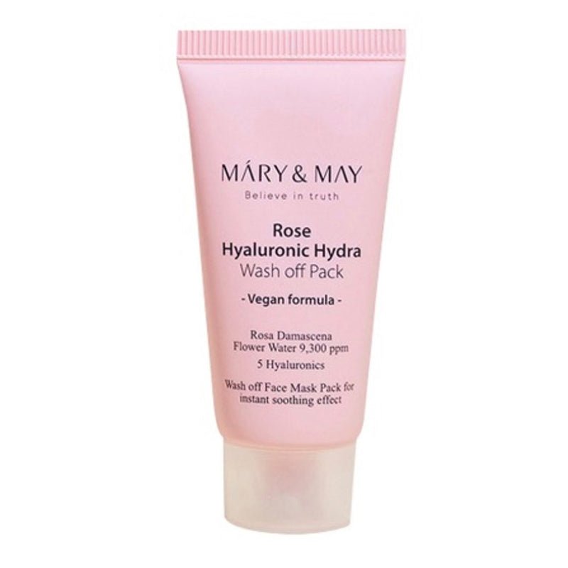 Mary & May. Rose Hyaluronic Hydra Wash off Pack 30g