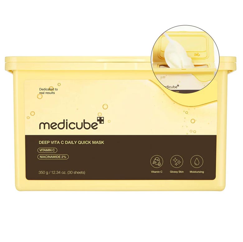 Medicube. Deep Vita C Daily Quick Mask (30 Masks)