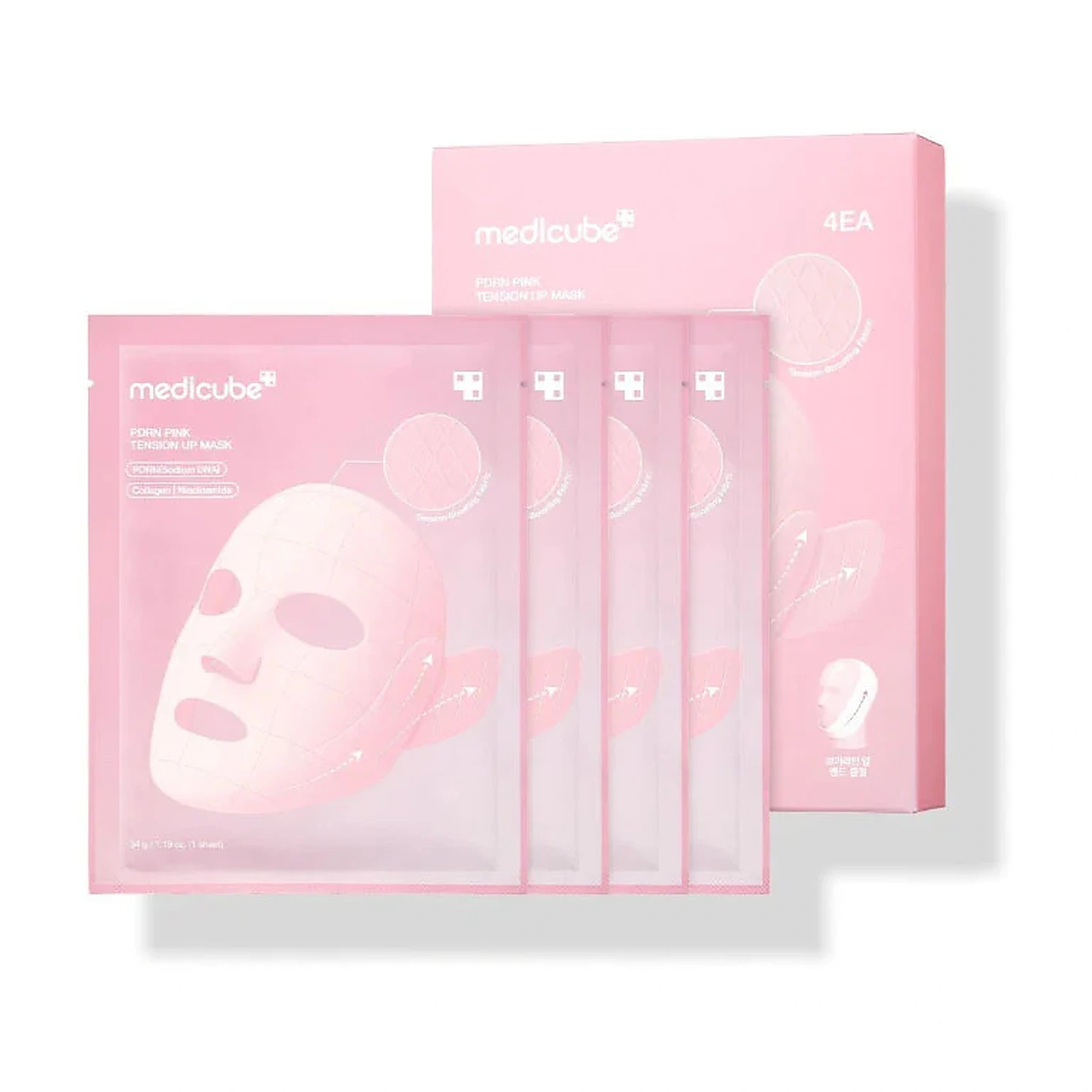 Medicube. PDRN Pink Tension Up Mask 34g [1 Mask] | Lady Bonita | Korean beauty NZ