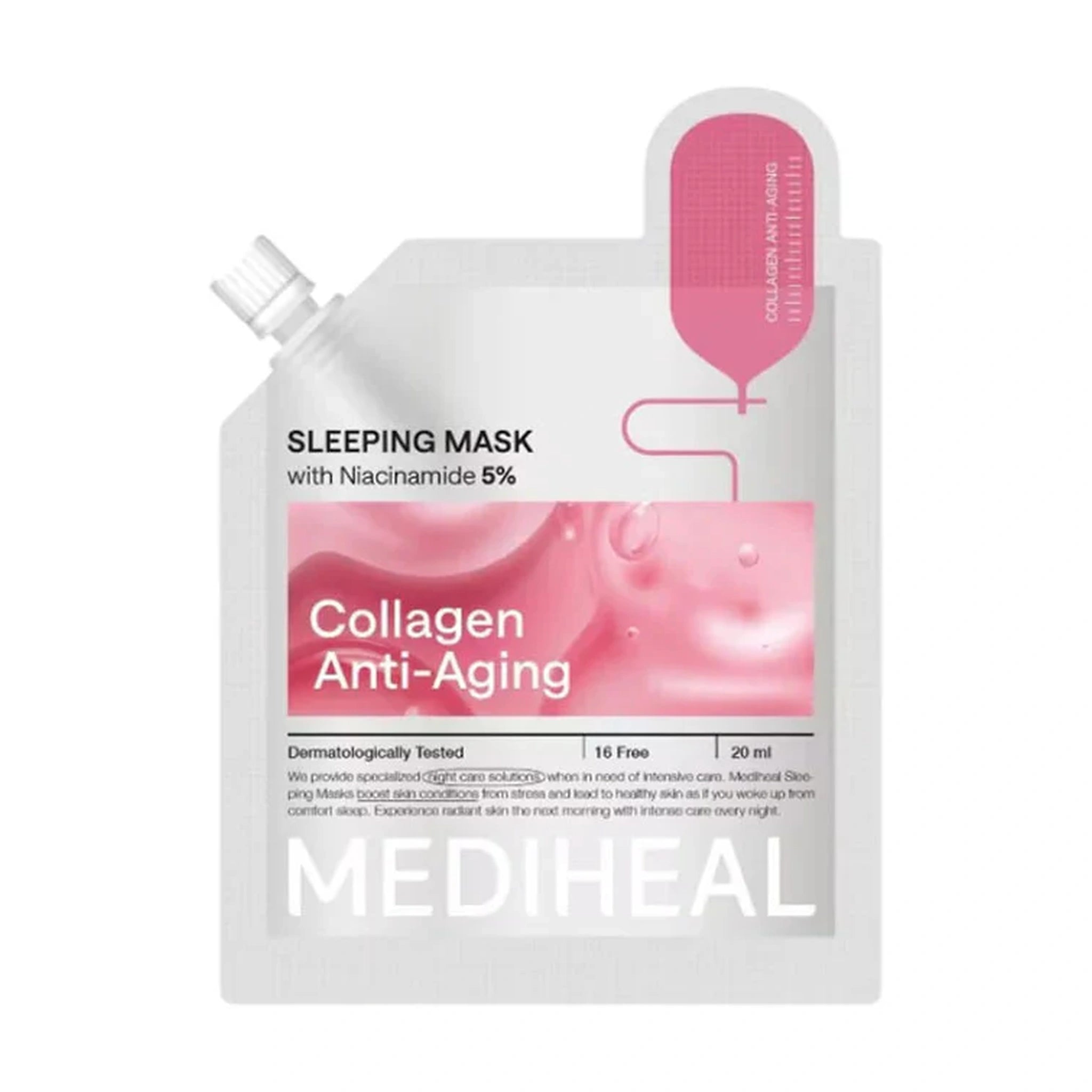 Mediheal. Collagen Anti-Aging Sleeping Mask 20ml | Lady Bonita | Korean beauty NZ