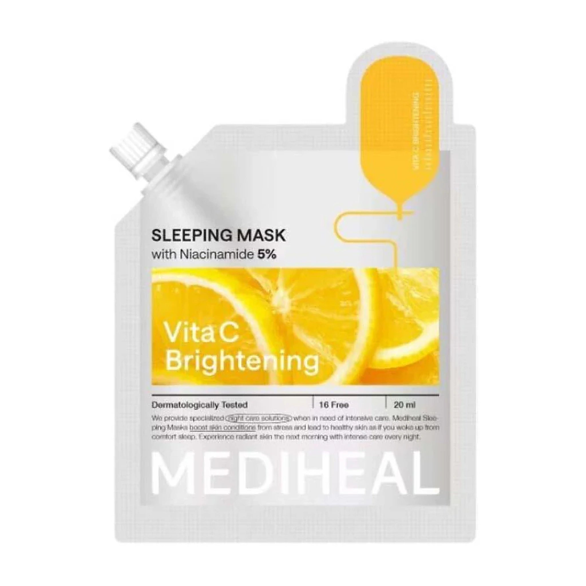 Mediheal. Vita C Brightening Sleeping Mask 20ml | Lady Bonita | Korean beauty NZ