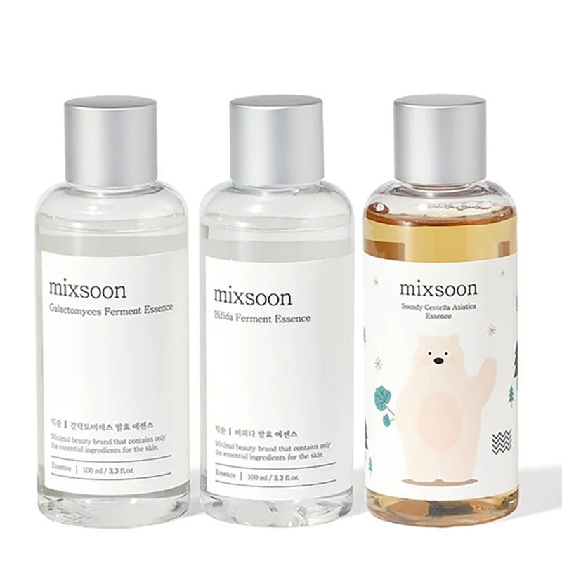 Mixsoon. Essence Layering Set No.1 (Soondy Centella Asiatica + Galactomyces + Bifida) 100ml x 3ea