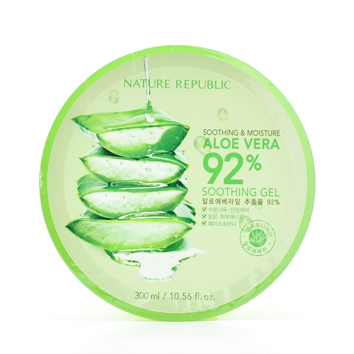 Nature Republic. Soothing & Moisture Aloe Vera 92% Soothing Gel 300ml