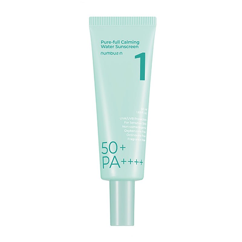 Numbuzin. No.1 Clear Filter Sun Essence (Pure-full Calming Water Sunscreen) 50ml
