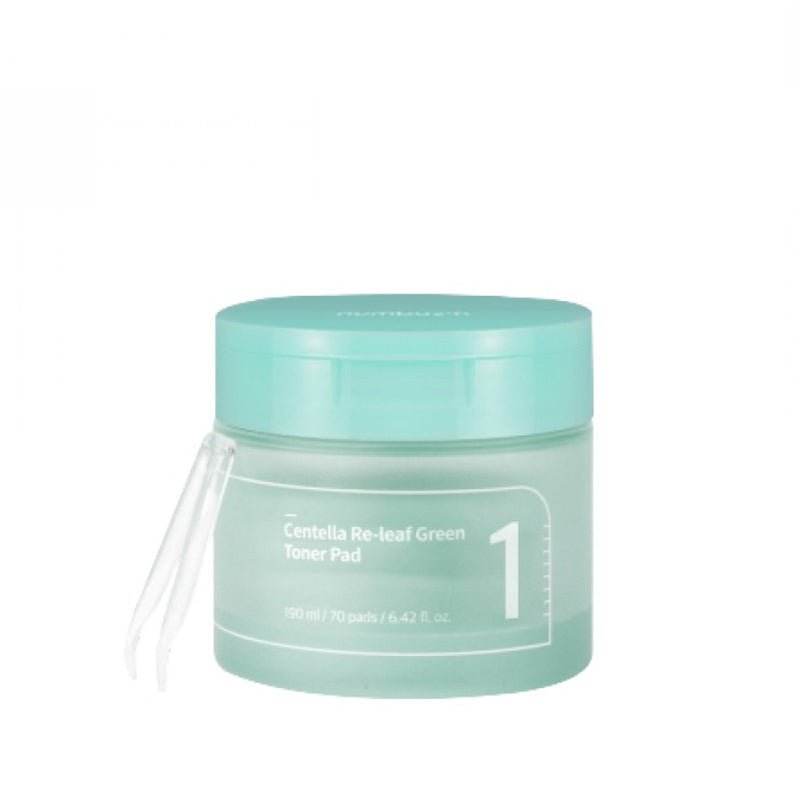 Numbuzin. No.1 Centella Re-leaf Green Toner Pad 190ml (70 Pads)