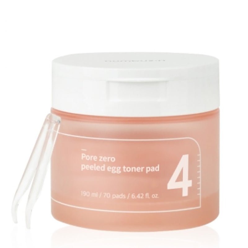 Numbuzin. No.4 Pore Zero Peeled Egg Toner Pad 190ml (70ea)