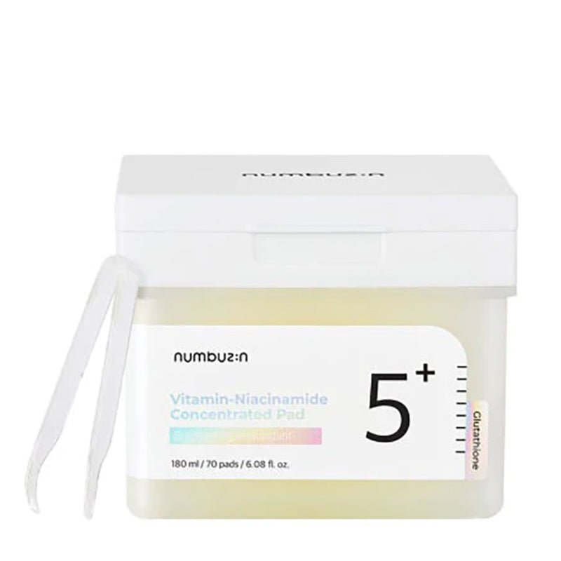 Numbuzin. No.5 Vitamin-Niacinamide Concentrated Pad 180ml (70Pads)