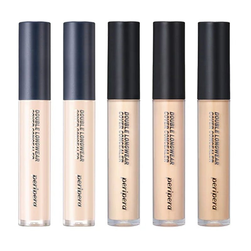 Peripera. Double Longwear Cover Concealer 5.5g [01W Pure Ivory] | Lady Bonita | Korean beauty NZ