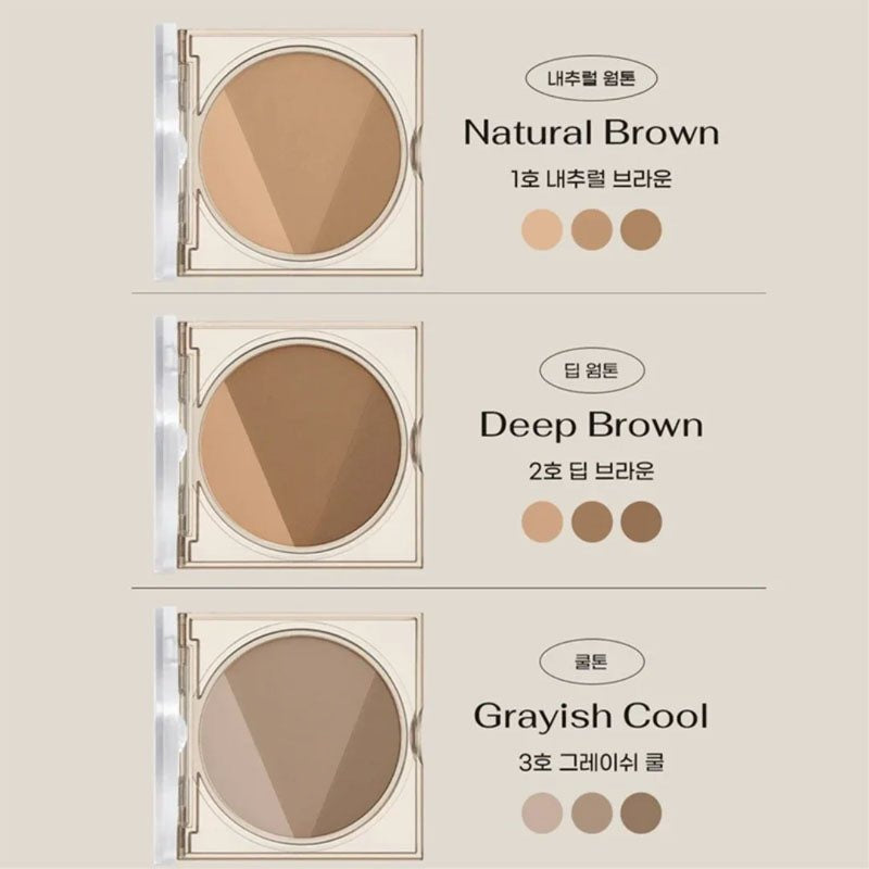 Peripera. V Shading 9.5g [02 Deep Brown] | Lady Bonita | Korean beauty NZ