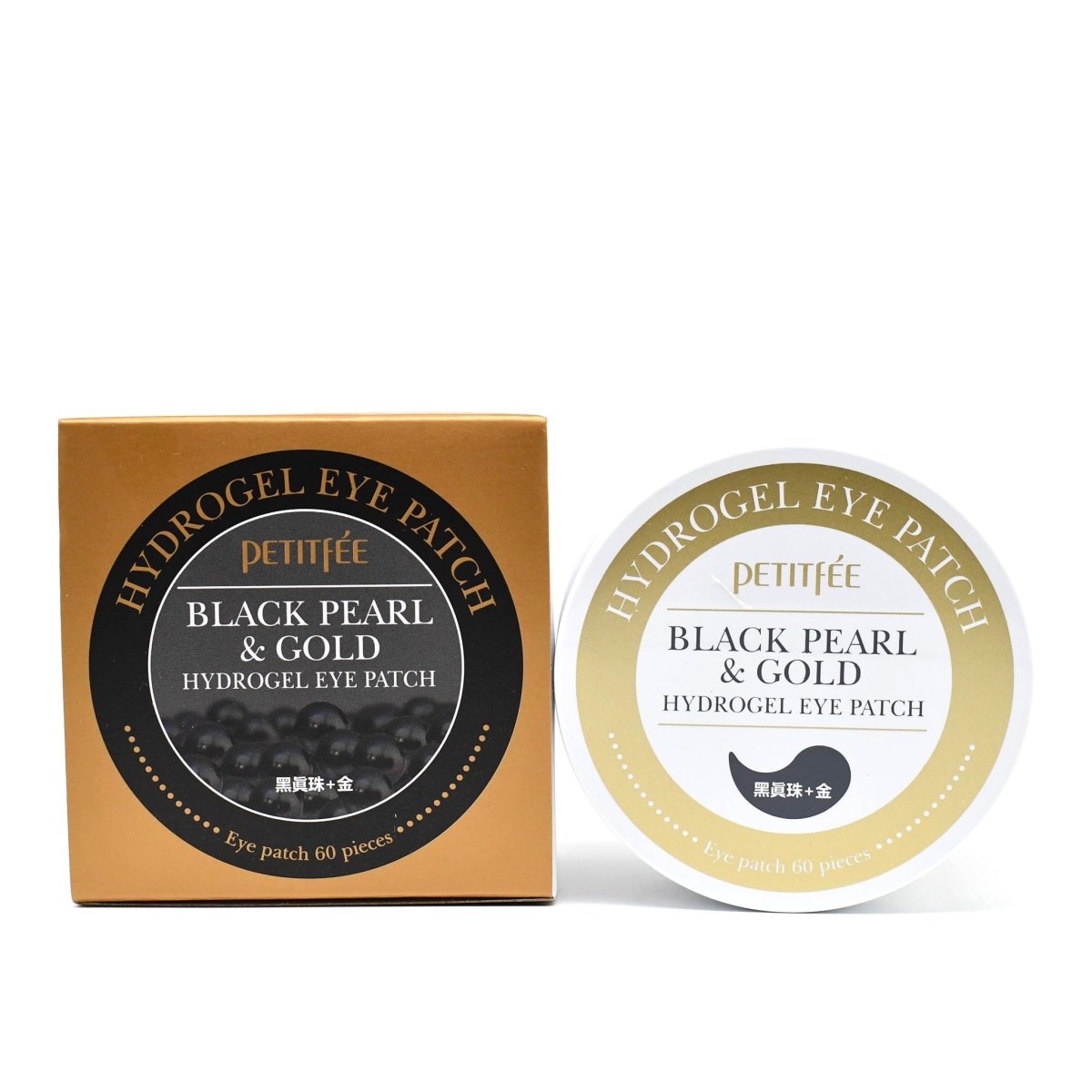 Petitfee. Black Pearl & Gold Hydrogel Eye Patch (60 Patches)
