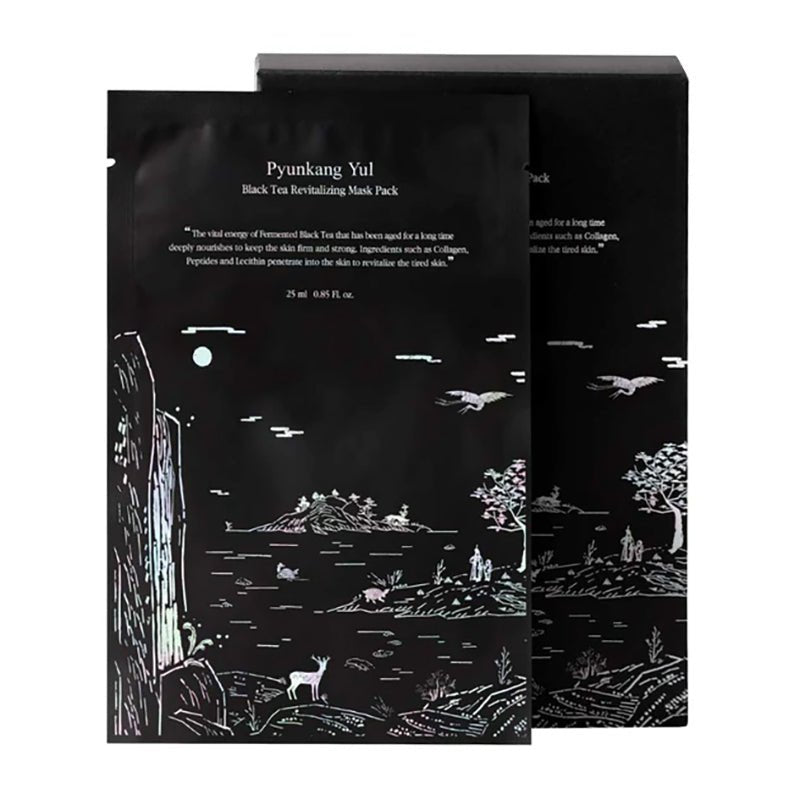 Pyunkang Yul. Black Tea Revitalizing Mask Pack