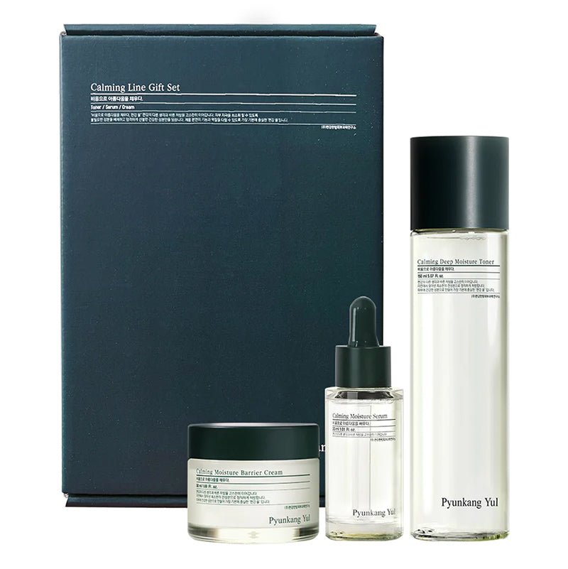 Pyunkang Yul. Calming Line Gift Set (Toner 150ml + Serum 30ml + Cream 50ml)