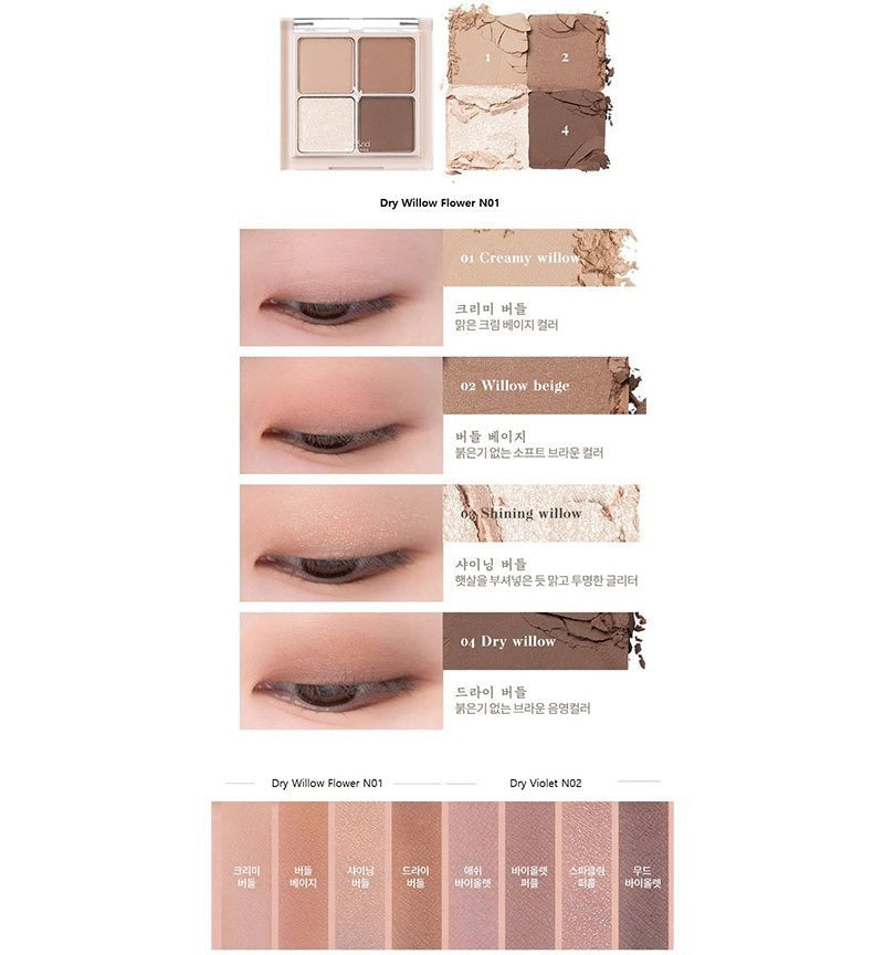 Romand. Better Than Eyes Music Series [M02 Dry Buckwheat Flower] | Lady Bonita | Korean beauty NZ