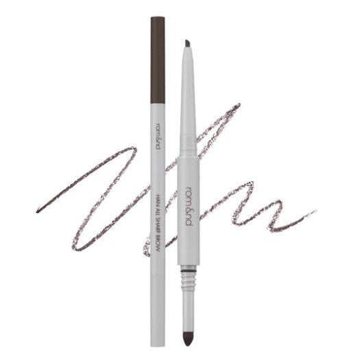 Romand. Han All Sharp Brow 0.24g [W2 Mild Woody] | Lady Bonita | Korean beauty NZ