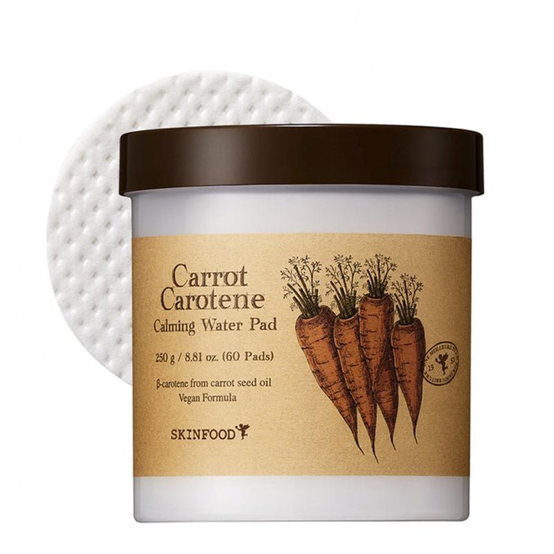 Skinfood. Carrot Carotene Calming Water Pad (60 pads)