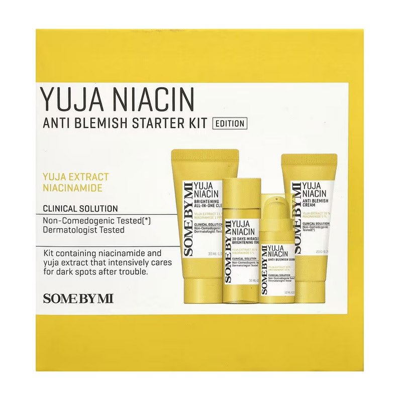 Some By Mi. Yuja Niacin Anti Blemish Starter Kit (4pc)