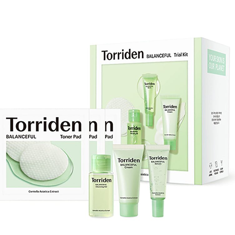 Torriden. Balanceful Skin Care Trial Kit