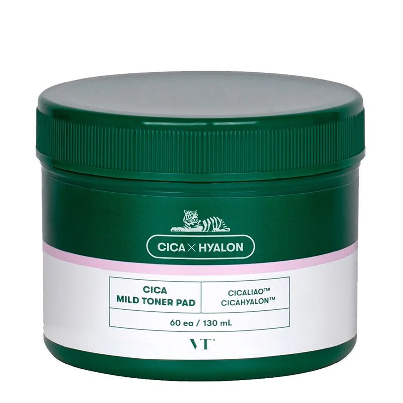 VT Cosmetics. Cica Mild Toner Pad 60 pcs