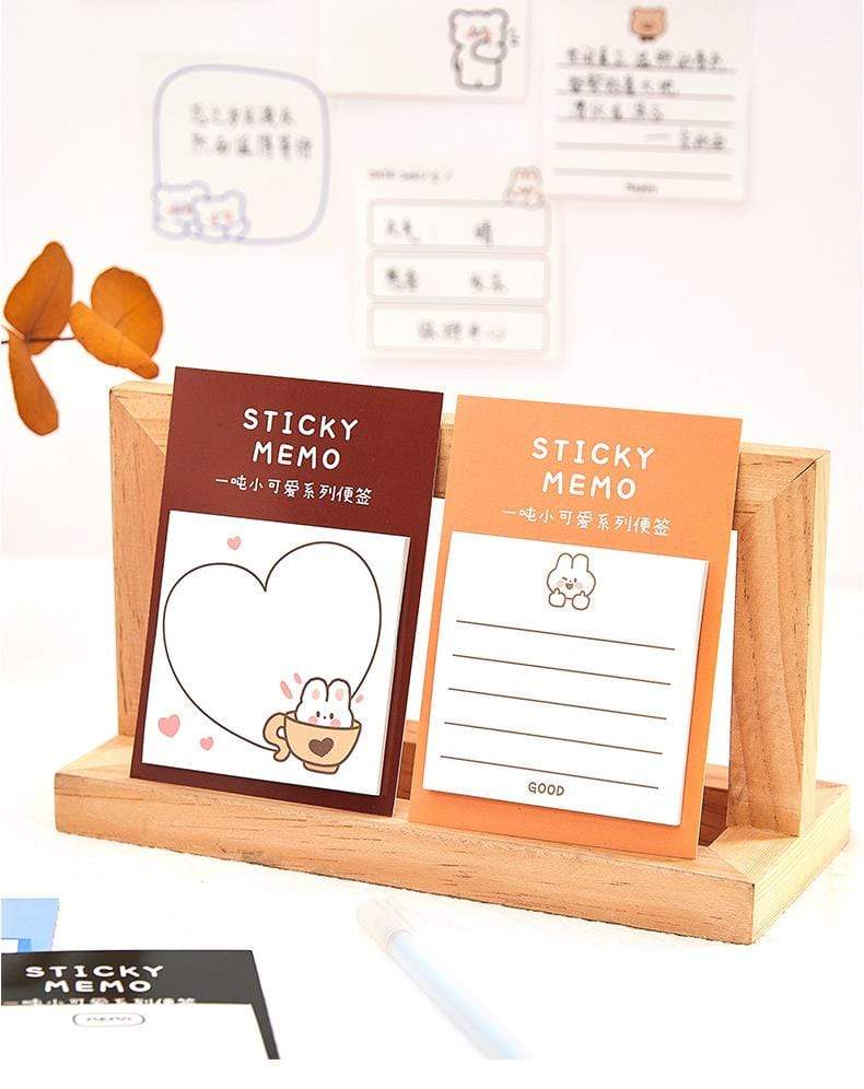 30Pcs Cute Cartoon animal Sticky Notes Sticky Notes - Lady Bonita