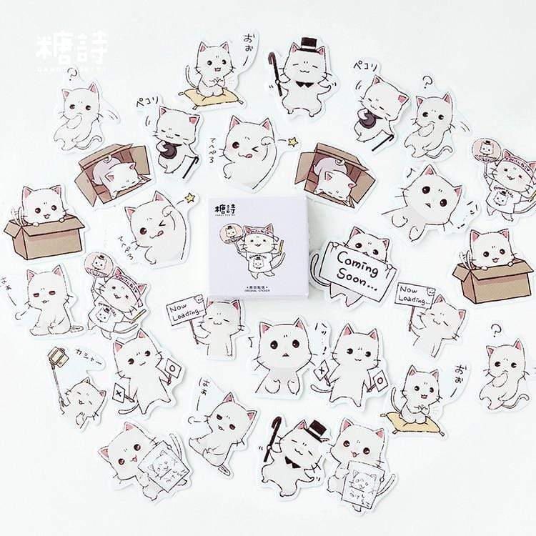 45pcs Cartoon Animal Stickers Decorative Stickers - Lady Bonita