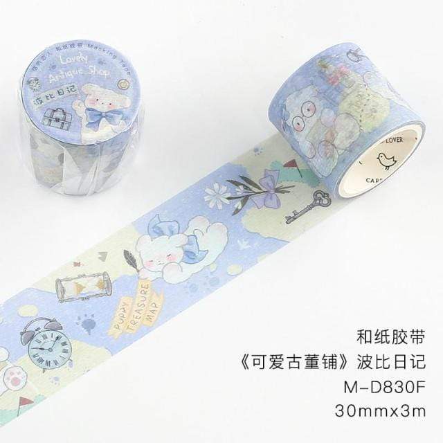 Adorable Friends Washi Tape (Kitty / Bear/ Bunny/ Teddy) Washi Tapes Bear - Lady Bonita