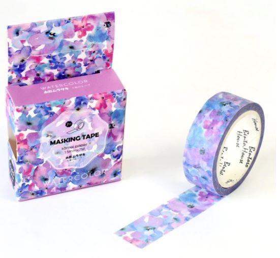 Colorful Creative Washi Tapes ( Doughnuts / Feather Flowers - Lady Bonita