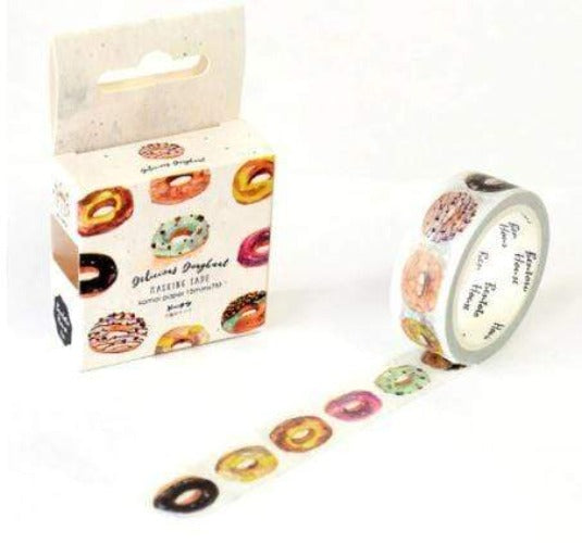 Colorful Creative Washi Tapes ( Doughnuts / Feather Doughnuts - Lady Bonita