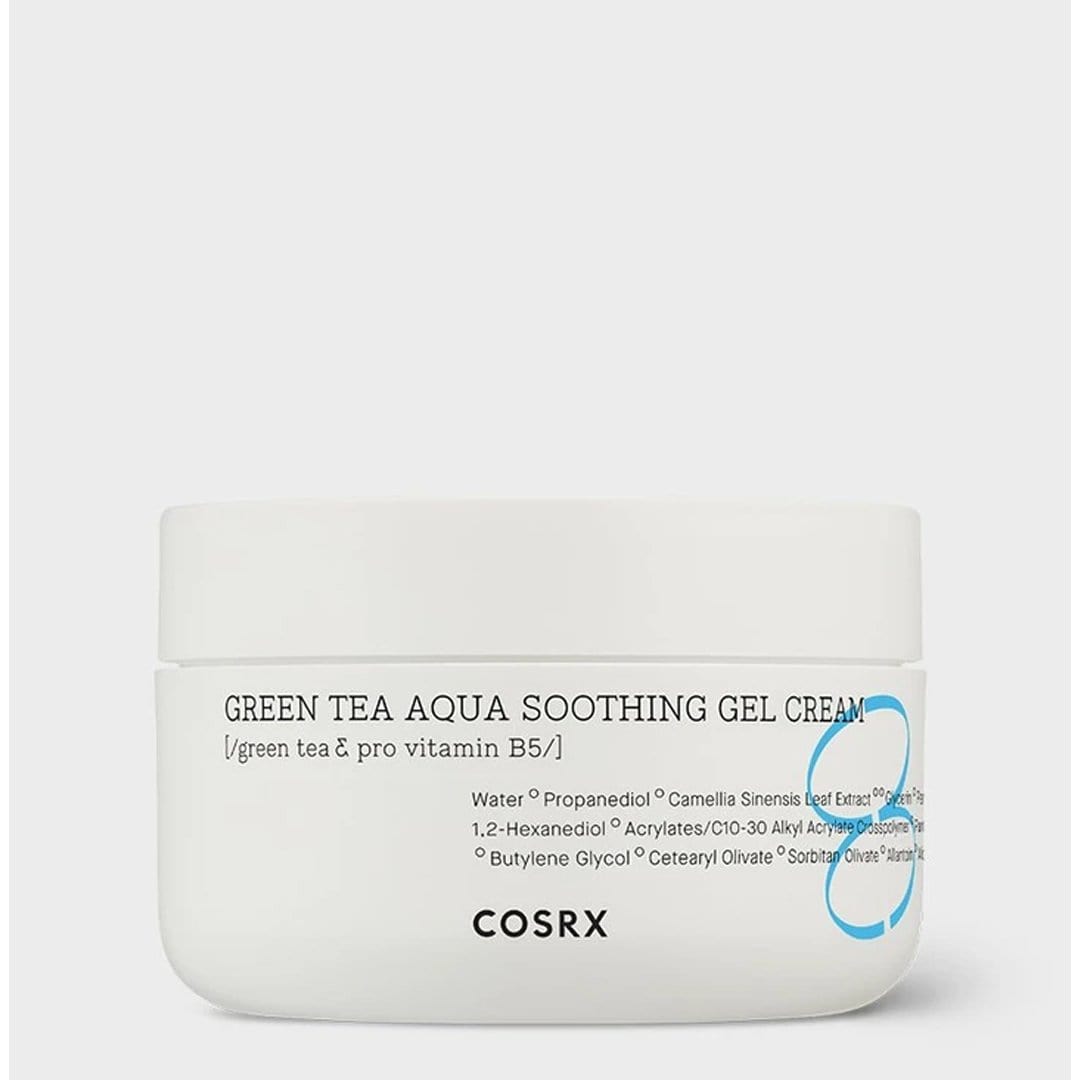 Cosrx. Hydrium Green Tea Aqua Soothing Gel Cream FACE CREAM - Lady Bonita