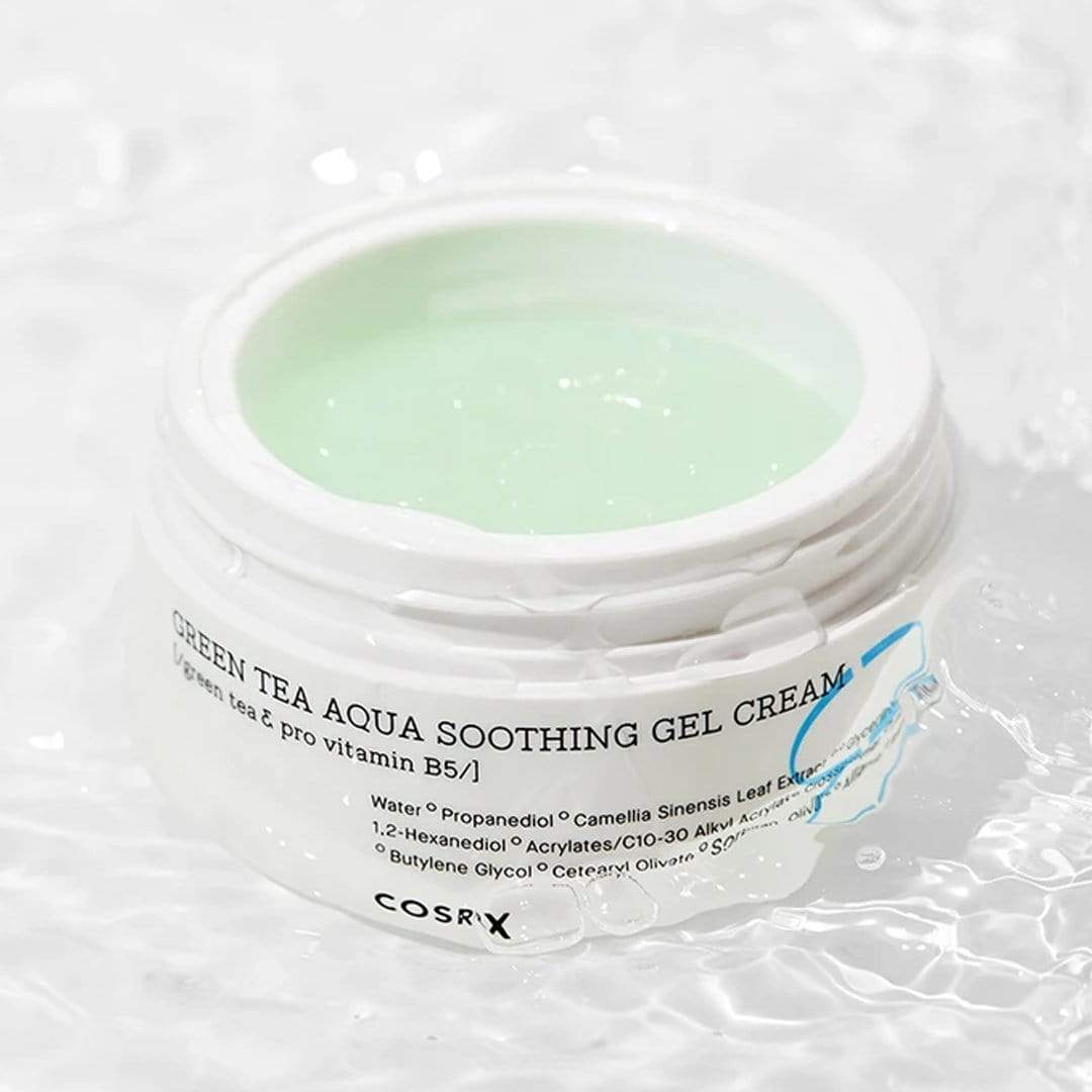 Cosrx. Hydrium Green Tea Aqua Soothing Gel Cream FACE CREAM - Lady Bonita