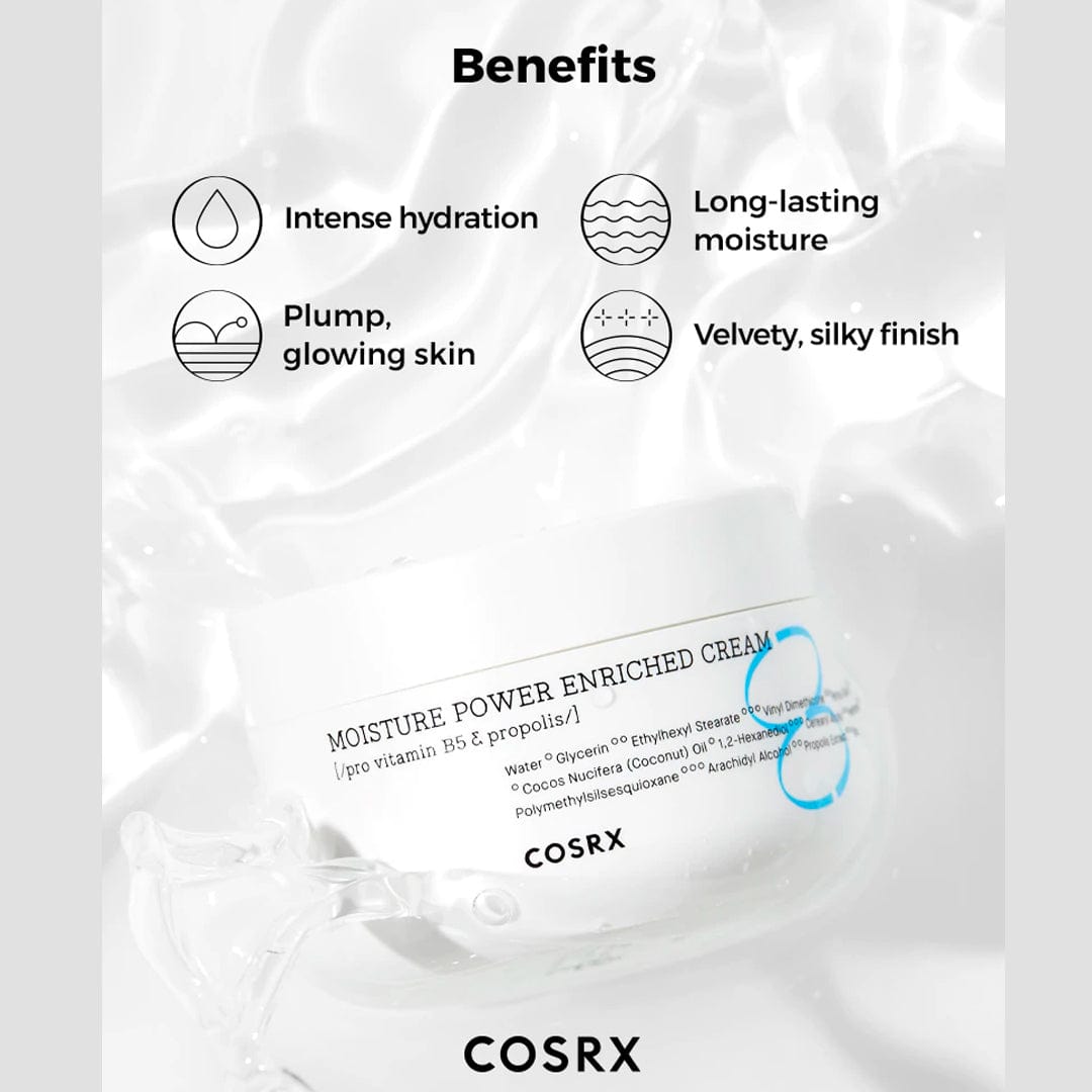 Cosrx. Hydrium Moisture Power Enriched Cream Lotion & Moisturizer - Lady Bonita