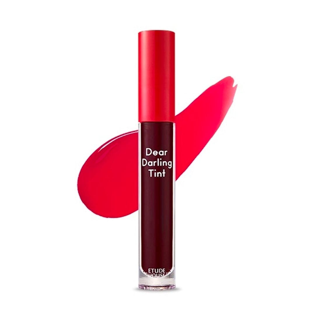 Etude House. Dear Darling Water Gel Tint [#PK002 Plum Red] Lip Makeup - Lady Bonita