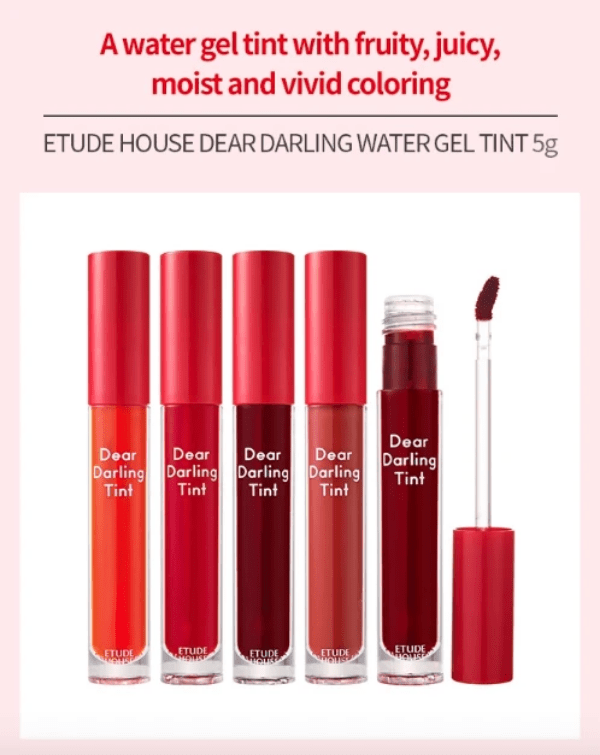 Etude House. Dear Darling Water Gel Tint [#PK003 Sweet Potato Red] TINT - Lady Bonita