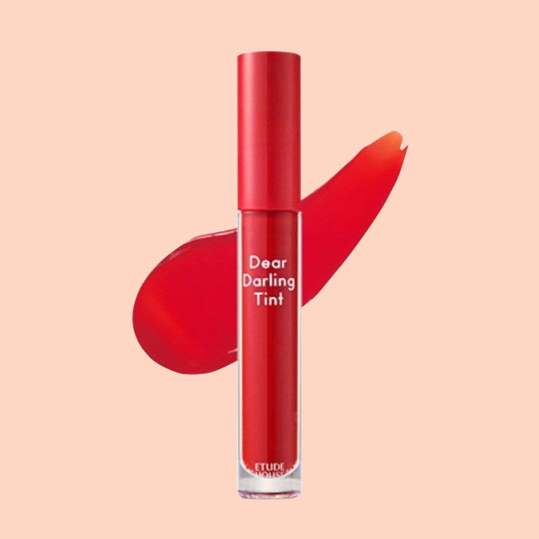 Etude House. Dear Darling Water Gel Tint [#RD303 Chilly Red] MAKE UP - Lady Bonita