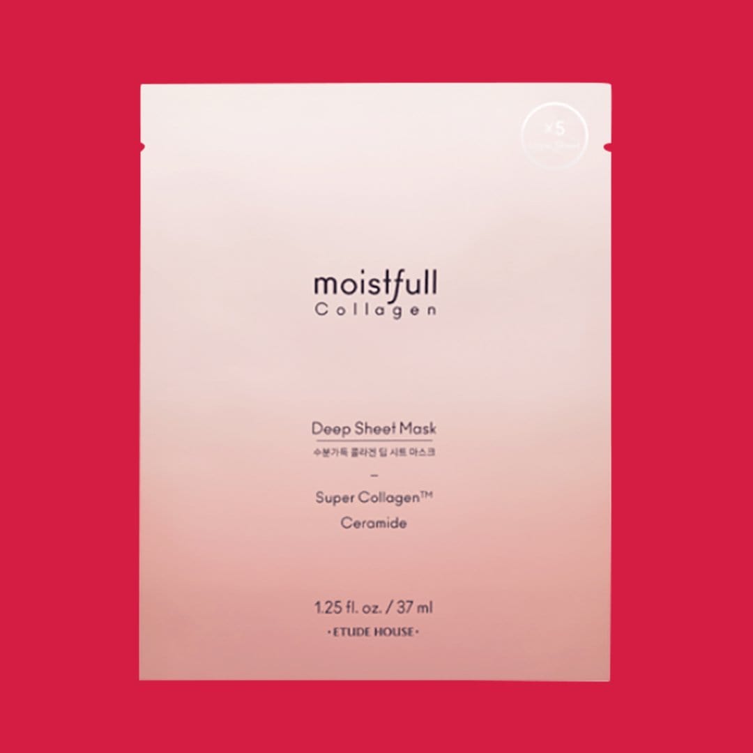 Etude House. Moistfull Collagen Deep Sheet Mask SHEET MASK - Lady Bonita