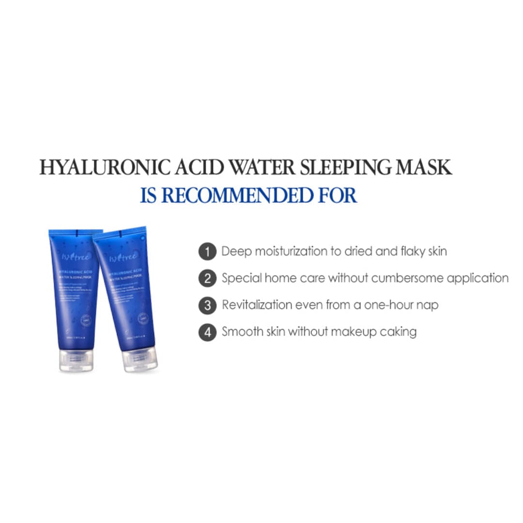 Isntree. Hyaluronic Acid Water Sleeping Mask Skin Care Masks & Peels - Lady Bonita