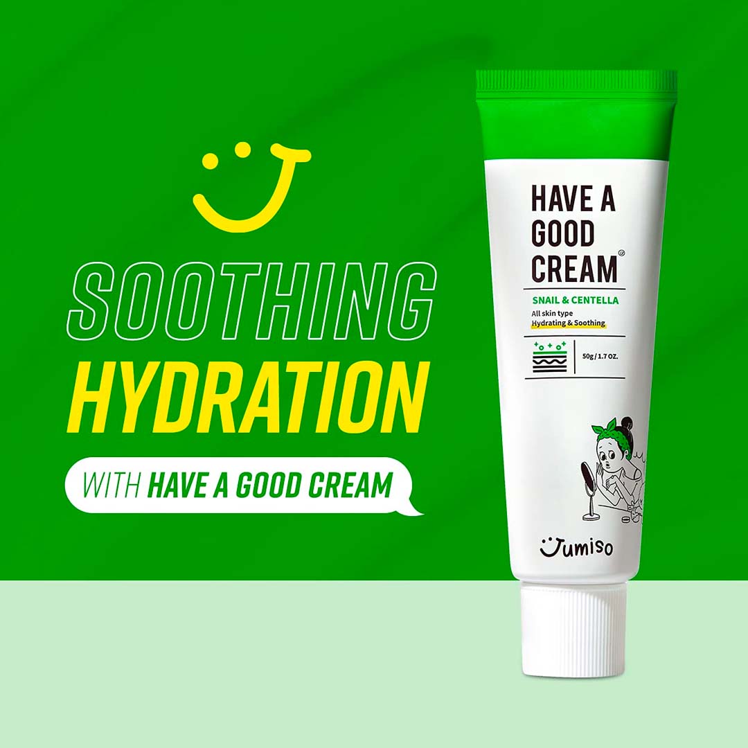 Jumiso. Have A Good Cream Snail & Centella 50gr FACE CREAM - Lady Bonita