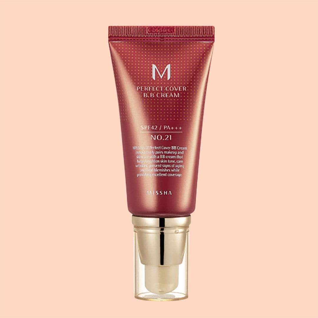 Missha. M Perfect Cover BB Cream [#21 Light Beige] BB CREAM - Lady Bonita