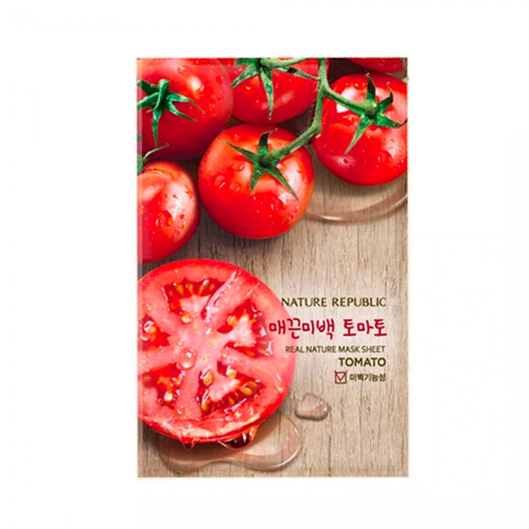 Nature Republic. Real Comforting Mask Sheet [Tomato] SHEET MASK - Lady Bonita