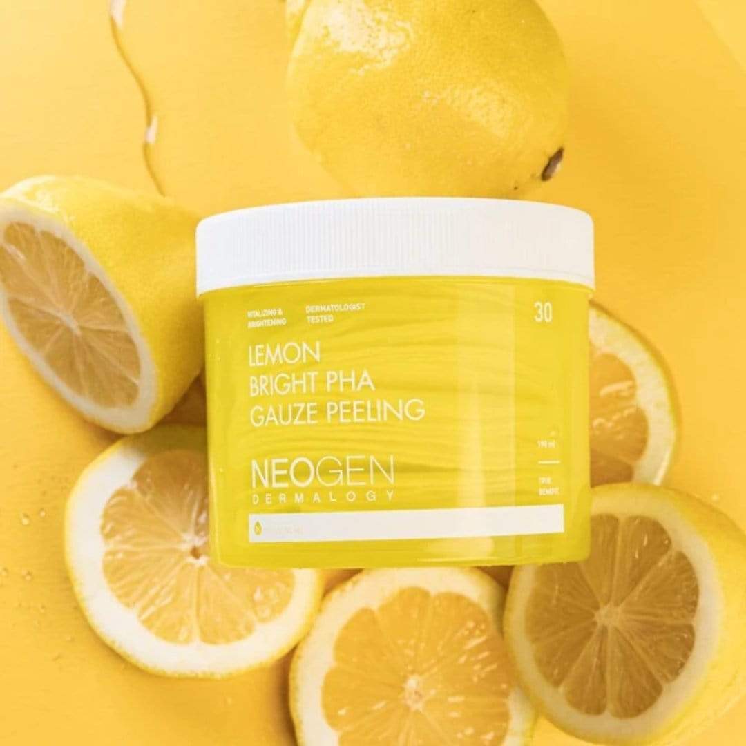 Neogen Dermalogy. Lemon Bright PHA Gauze Peeling CHEMICAL EXFOLIATING - Lady Bonita