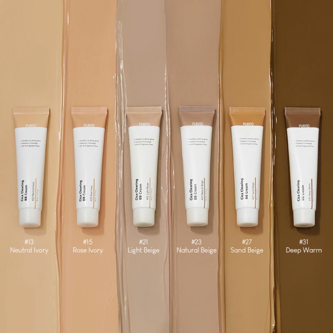 Purito. Cica Clearing BB Cream [﻿#27 Sand Beige] Foundations & Concealers - Lady Bonita