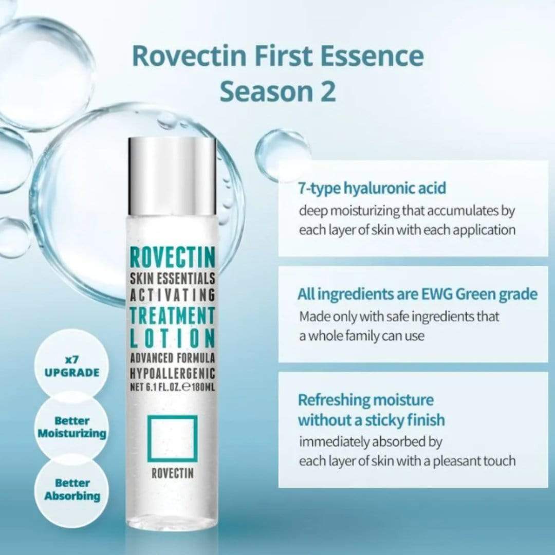 Rovectin. Skin Essentials Activating Treatment Lotion ESSENCE - Lady Bonita