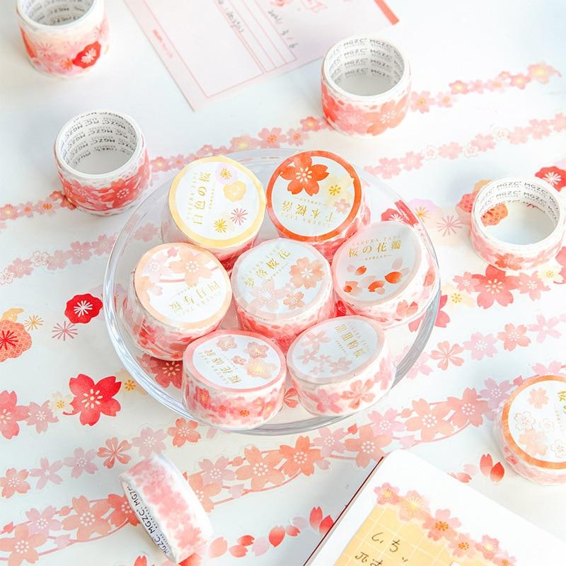 Sakura Flower Petals Washi Tapes - Lady Bonita