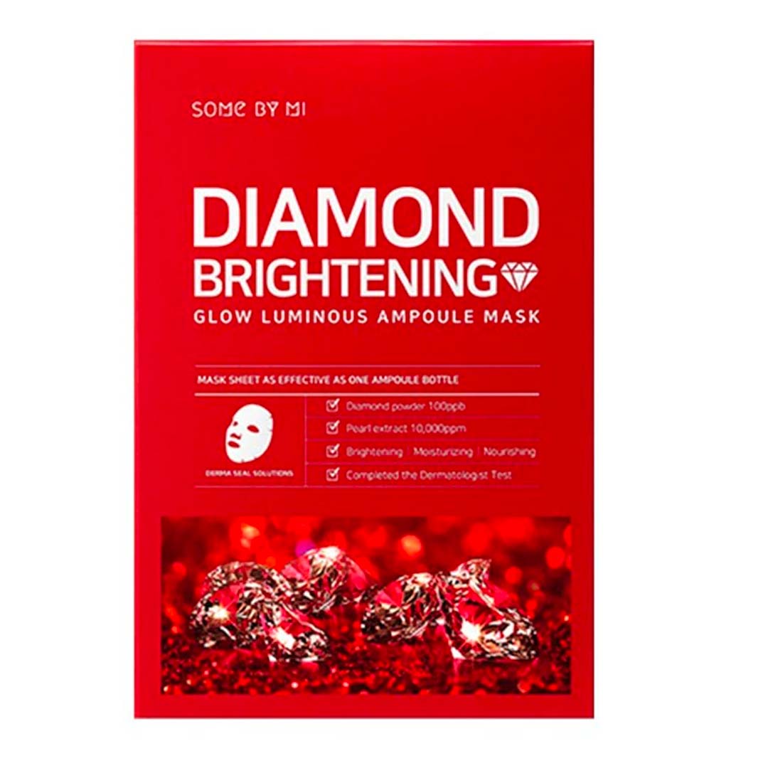 Some By Mi. Diamond Brightening Calming Glow Luminous Ampoule Mask SHEET MASK - Lady Bonita