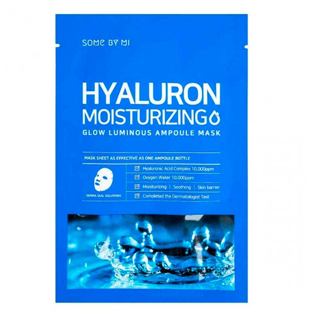 Some By Mi. Hyaluron Moisturizing Glow Luminous Ampoule Mask SHEET MASK - Lady Bonita