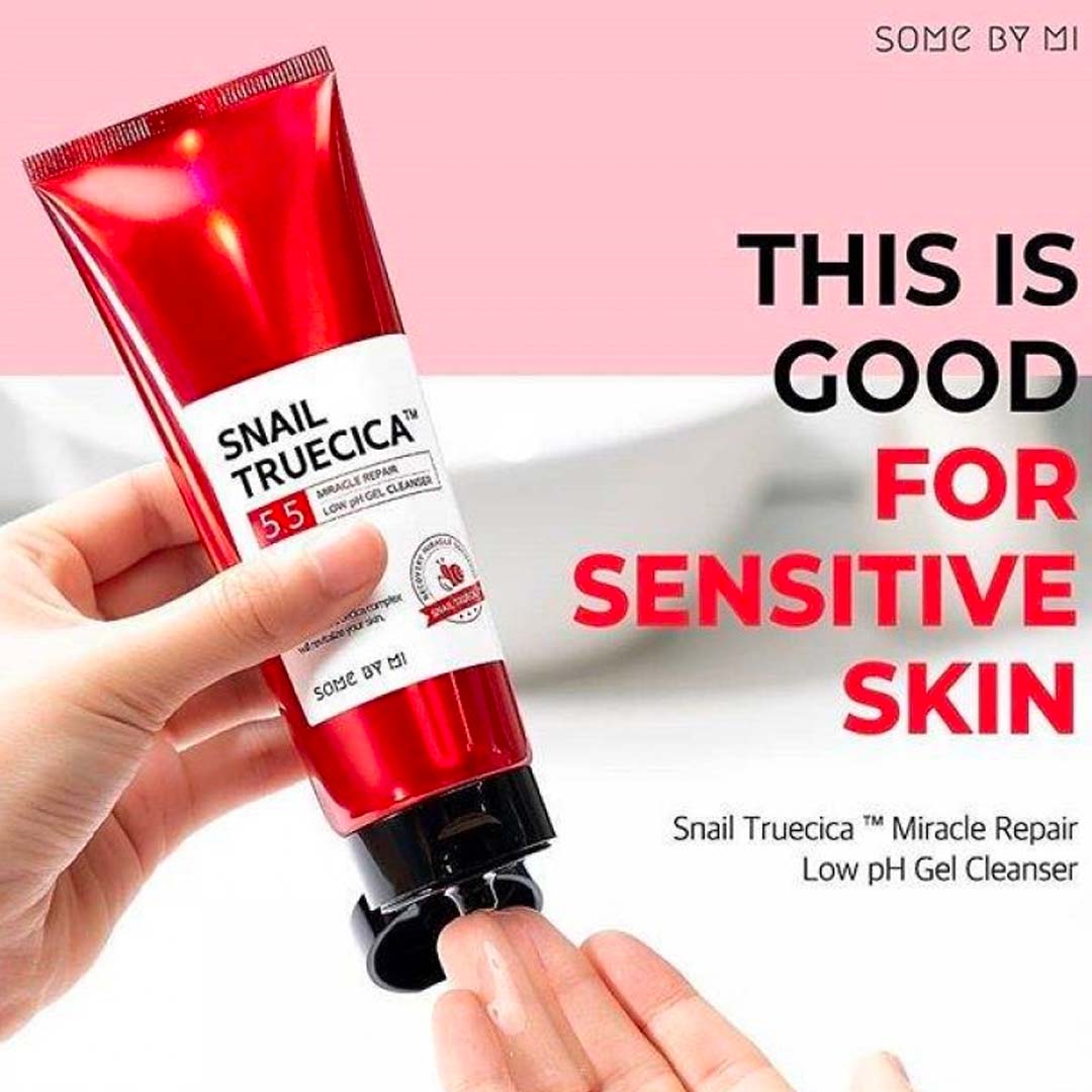 Some By Mi. Snail Truecica Miracle Repair Low ph Gel Cleanser 100ml GEL CLEANSER - Lady Bonita